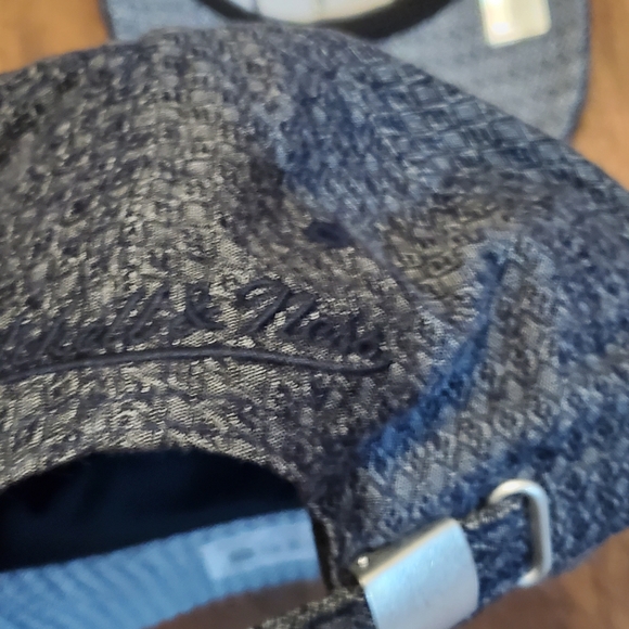 Mitchell & Ness Golden State Warriors Reverse Denim Slouch Strapback Hat -NWT - Picture 8 of 9